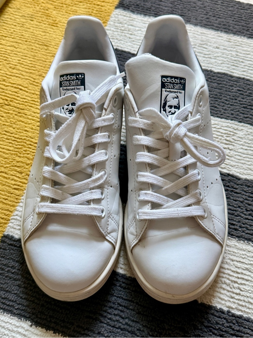 Adidas Stan Smith Sneakers (Collegiate Navy/Cloud White, Size 8)